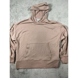 Athleta Women's‎ Pink Plush Soft Pullover Hoodie sz Medium